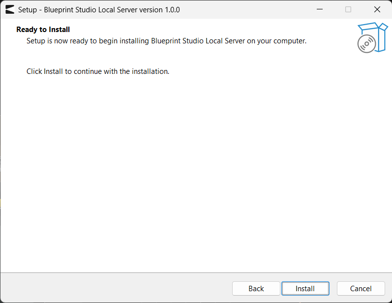 installation summary