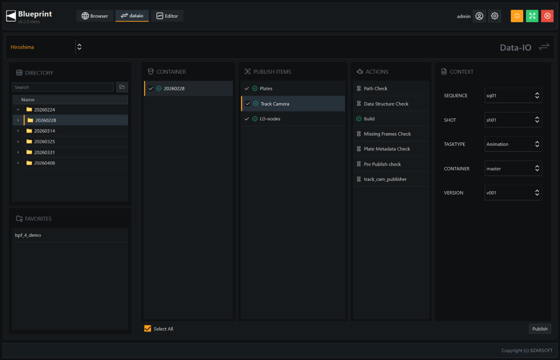 Data IO UI